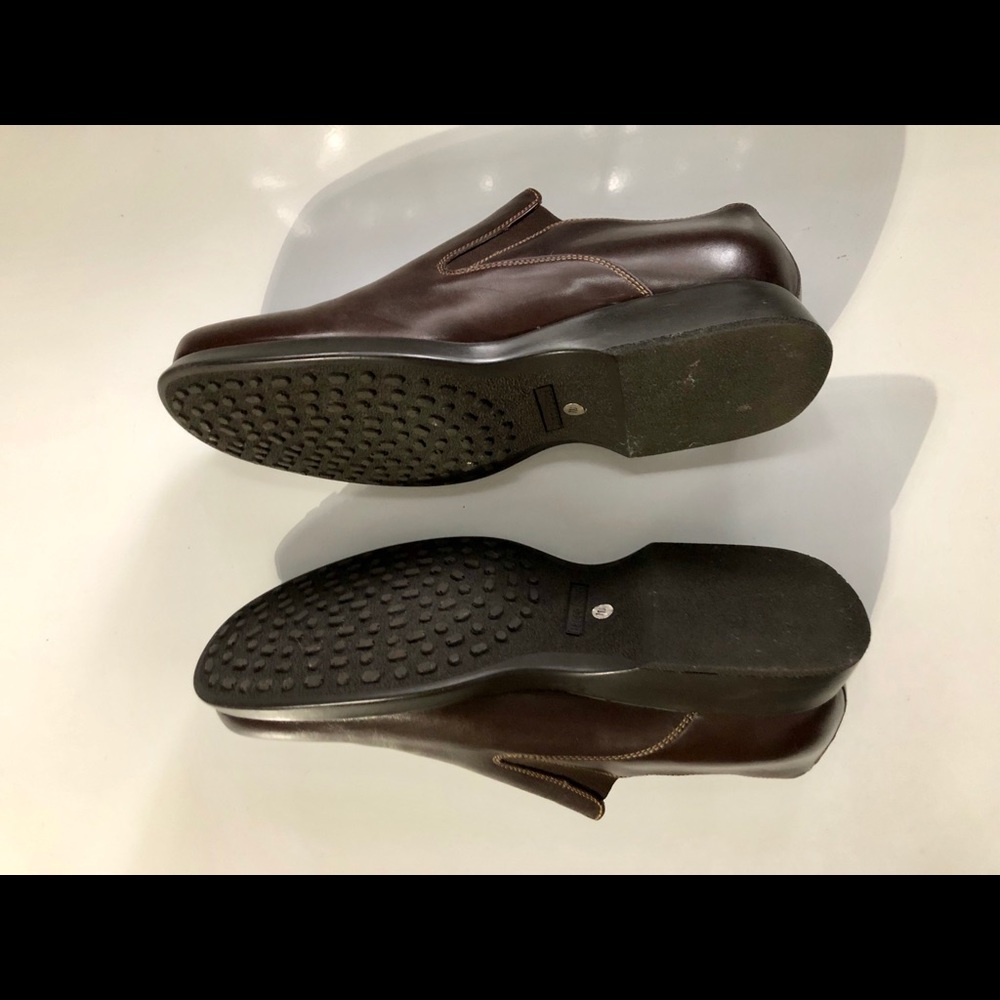 Bacco Bucci Brown Slip-on Shoes - Picture 2 of 4